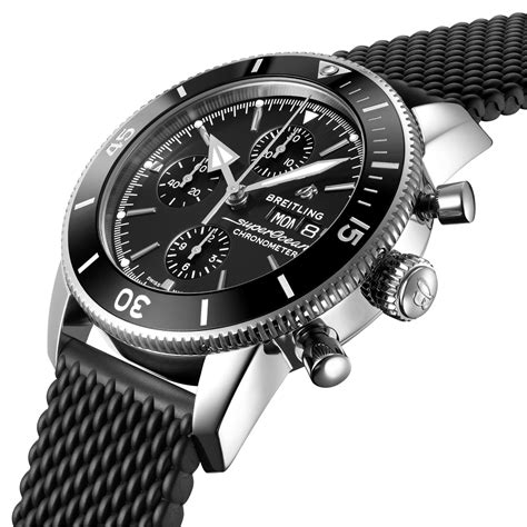 breitling superocean milanese band|breitling superocean original.